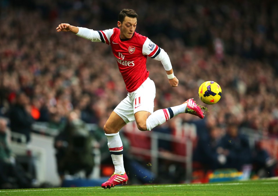 Mesut Ozil spent seven-and-a-half years at Arsenal