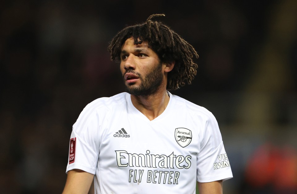 Mohamed Elneny has shared footage of his son’s exploits on the pitch