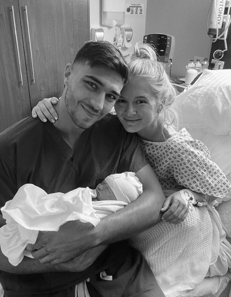 The former Love Island pair welcomed their first daughter Bambi into the world last week