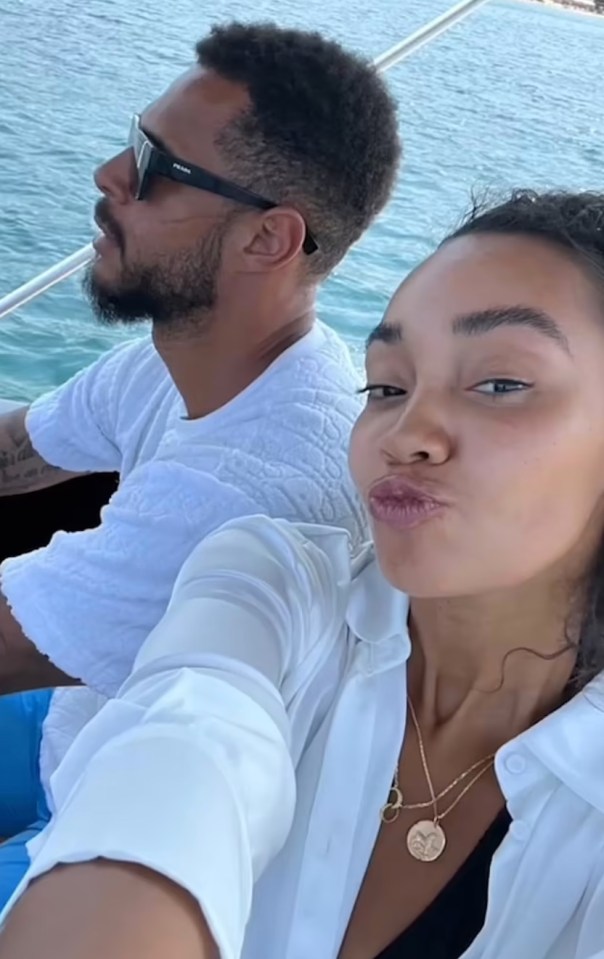 Leigh-Anne and Andre have been together since 2016