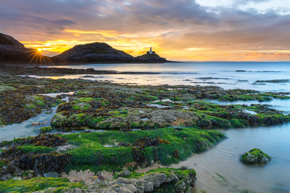 Mumbles Bay is a great spot for couples who enjoy scenic walks