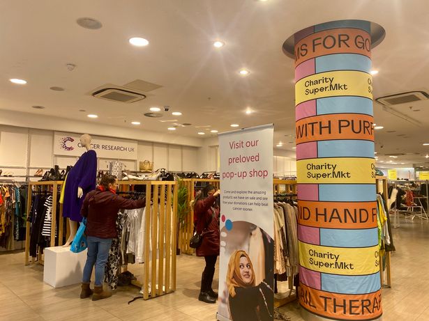 CharitySuper.Mkt in Brent Cross is the UK's first Charity deptartment store