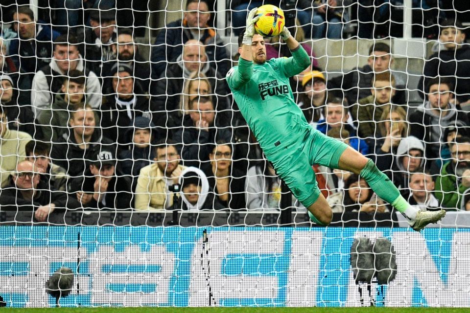 Martin Dubravka is unavailable for Newcastle's Carabao Cup final clash