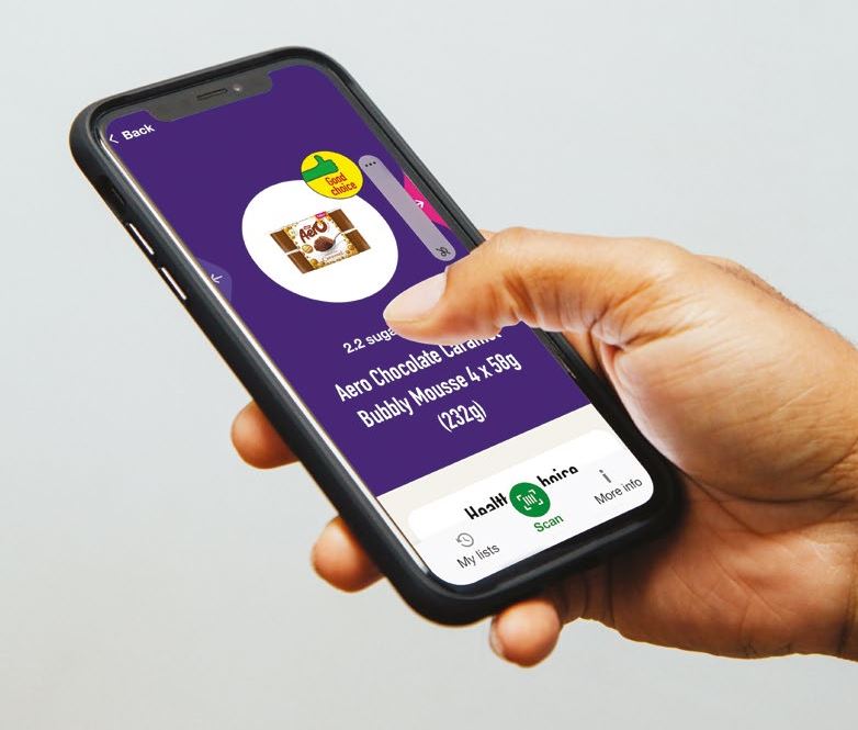 NHS Food Scanner app shows ultra-processed foods are a “good choice”