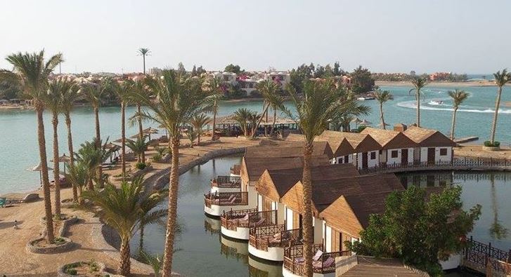 There are even overwater villas in El Gouna