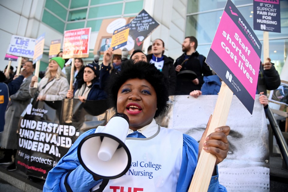 The Royal College of Nursing ended a two-day walkout on Tuesday night with nearly 150,000 appointments now cancelled by strikes