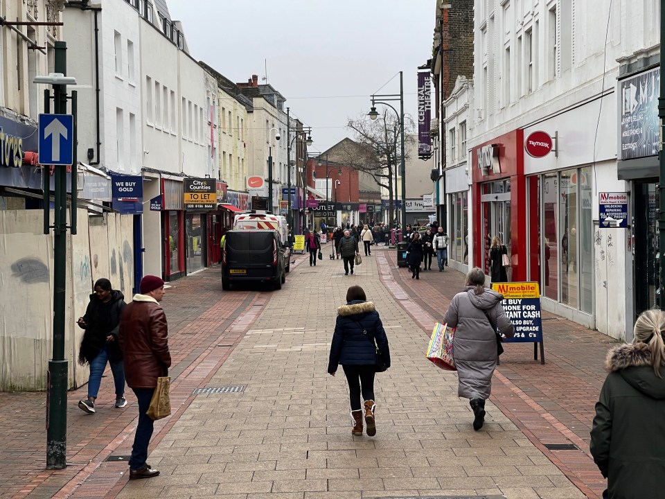 But the drama is a world away from the reality of crime-stricken Chatham high street