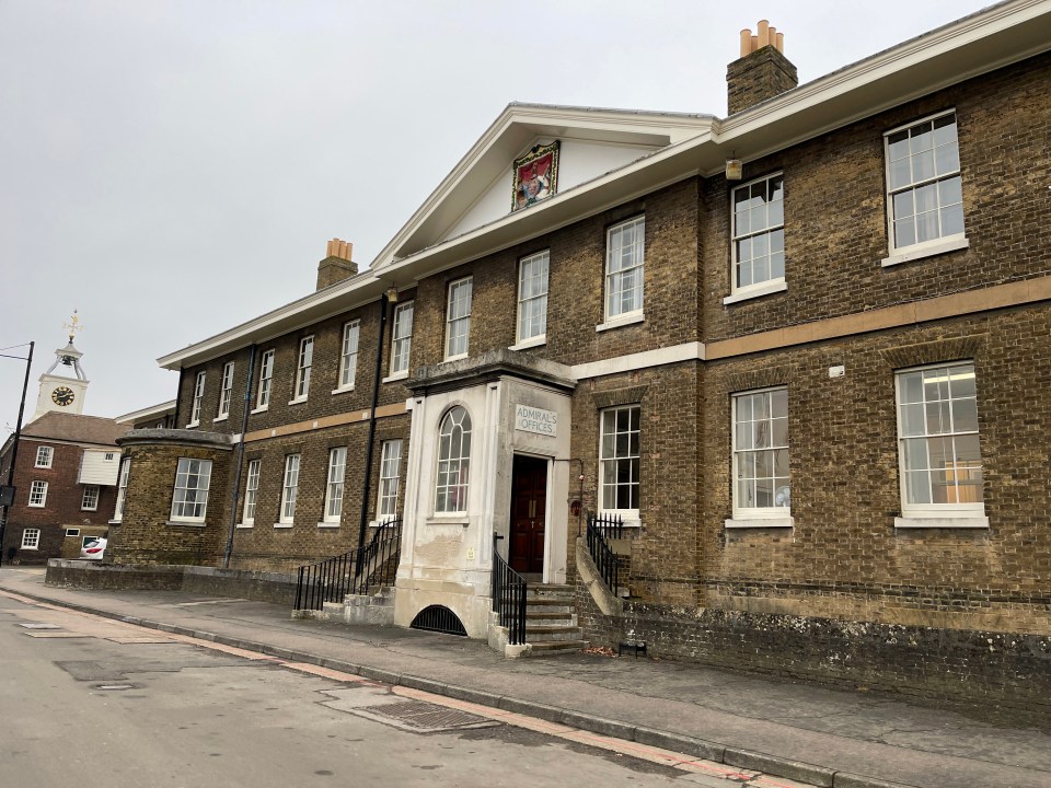 The dockyard’s Admiral’s House is the maternity hospital in the BBC drama