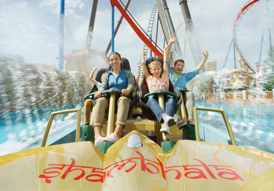 PortAventura World is by the beach, cheaper than Disney and has the fastest rollercoaster in Europe