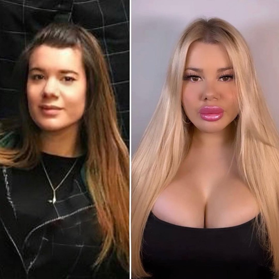 Her transformation has shocked her family