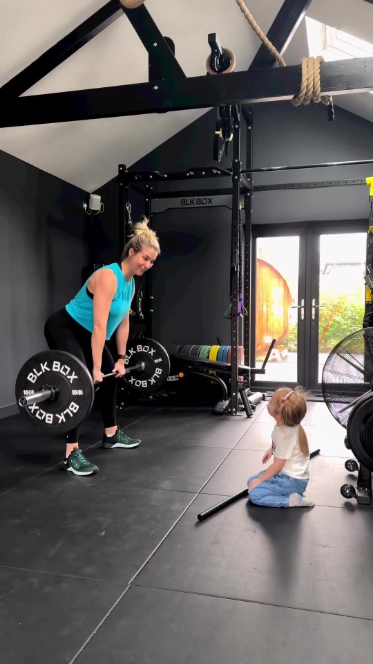 Gemma Atkinson has remained defiant in the face of mum-shamers