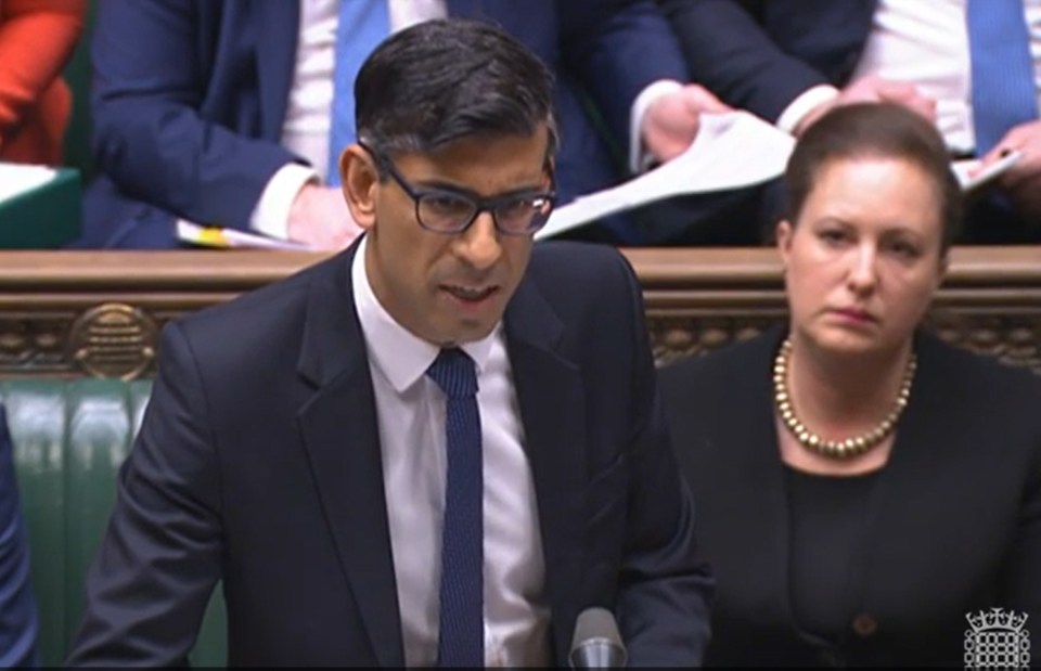 Rishi Sunak hit out at striking teachers today as he said pupils "deserve to be in school"