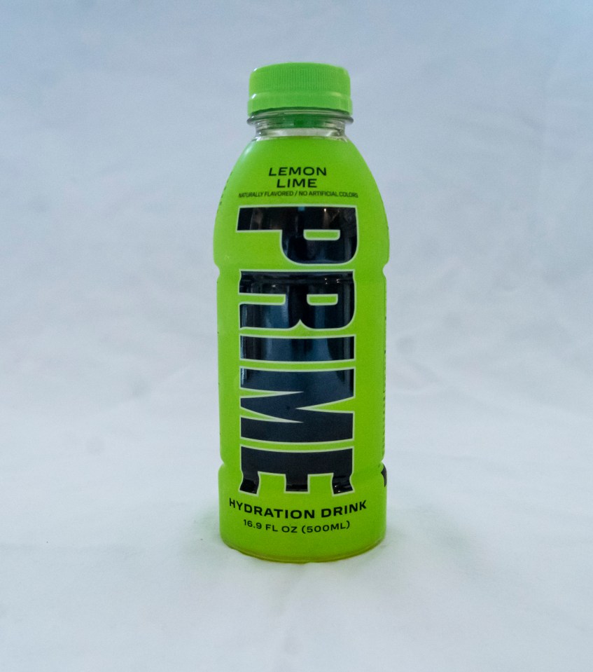 Lemon Lime was Dayna’s least favourite Prime flavour