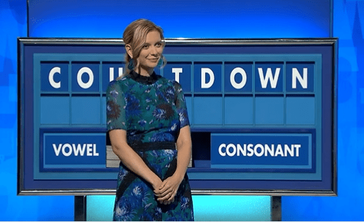 The presenter introduced his co-host Rachel Riley