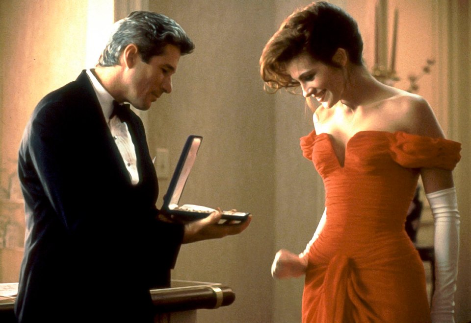 Many people think Pretty Woman, where a Hollywood prostitute falls in love with her client, is not a realistic film