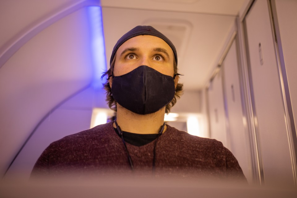 Masks in the loos can also help you avoid unwanted germs