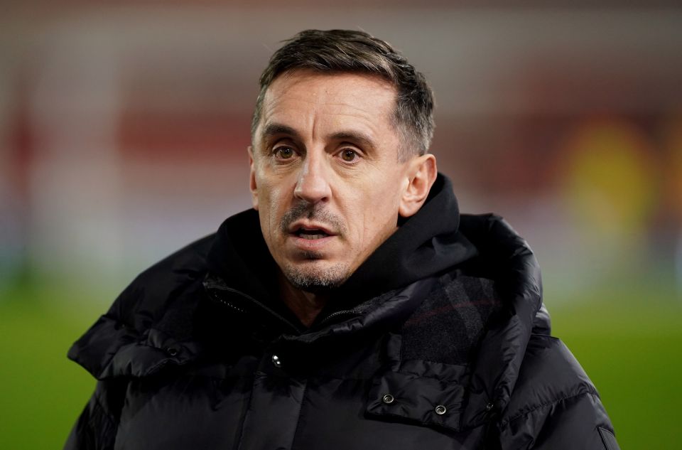 Gary Neville said he was 'clumsy' for liking a tweet about Greenwood