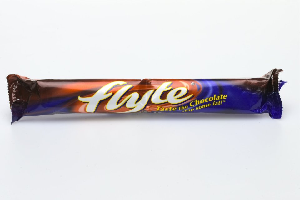 The Flyte was basically a two-pack of Flake-shaped Milky Way bars with a new wrapper