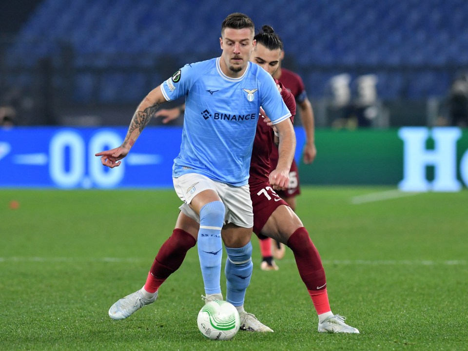 Lazio star Sergej Milinkovic-Savic is being targeted by West Ham