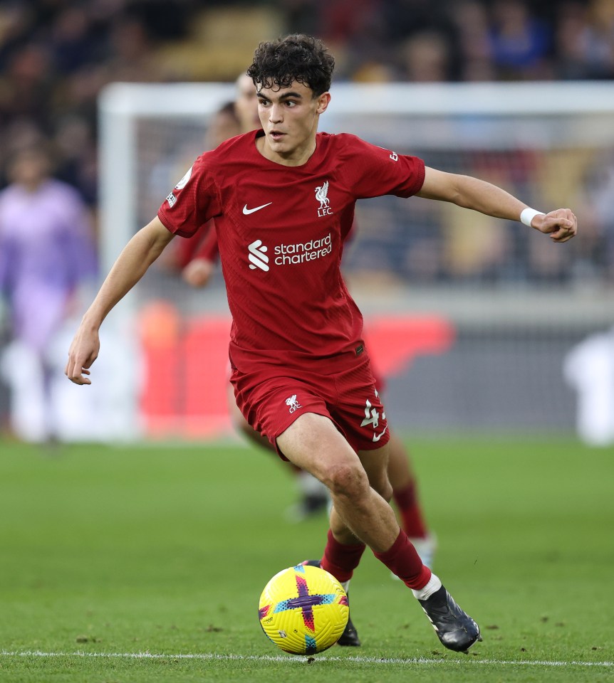 Stejan Bajcetic joined Liverpool aged 16 in December 2020