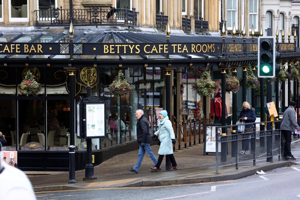 Betty’s Tea Rooms is one of the famous spots in town