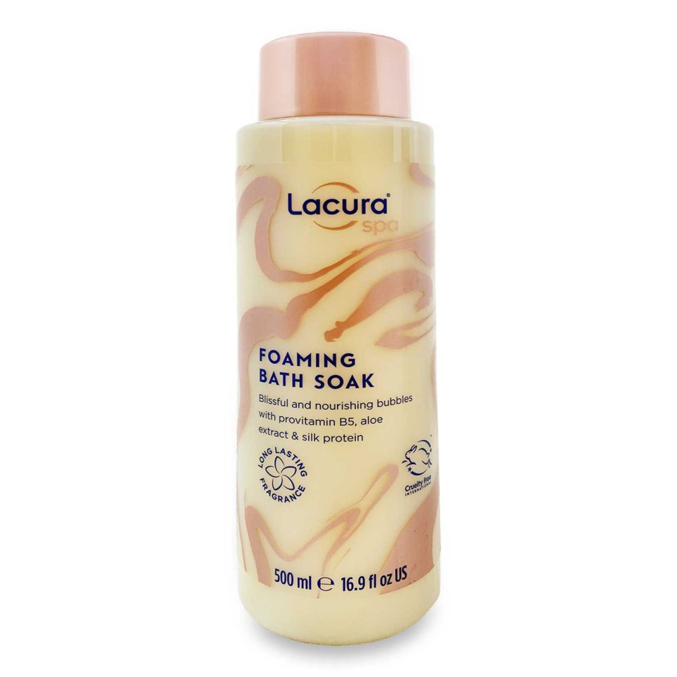 You can swap it for Lacura Spa bath foam at Aldi for £2.19