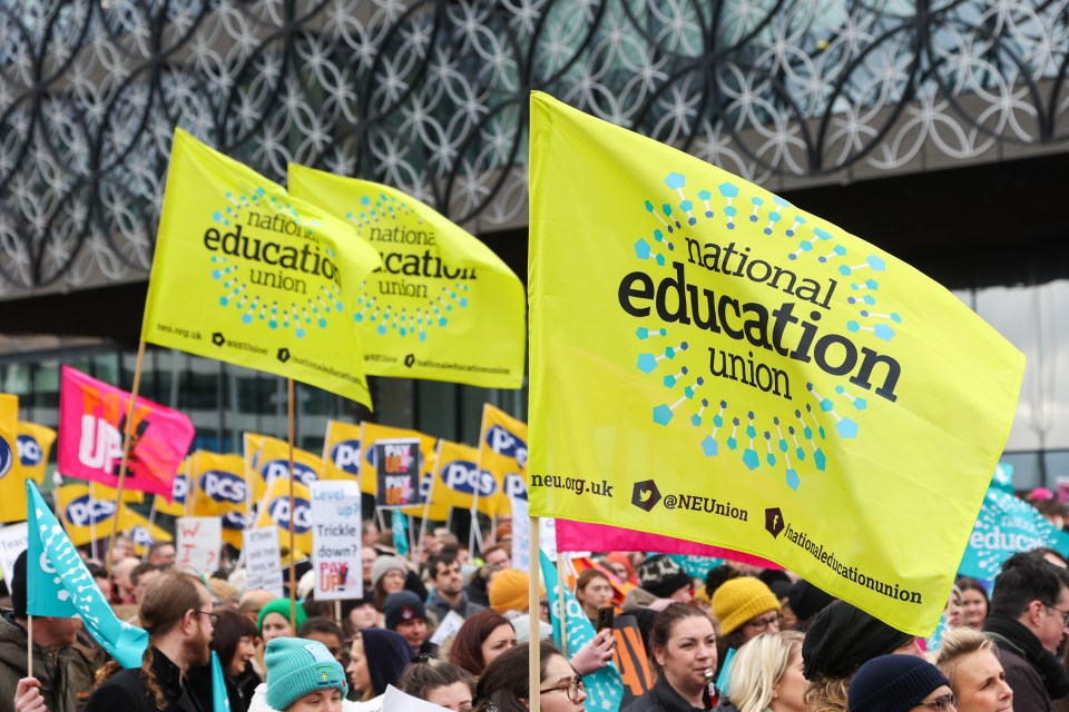 Just over one in ten schools fully opened amid industrial action by an estimated 200,000 members of the NEU