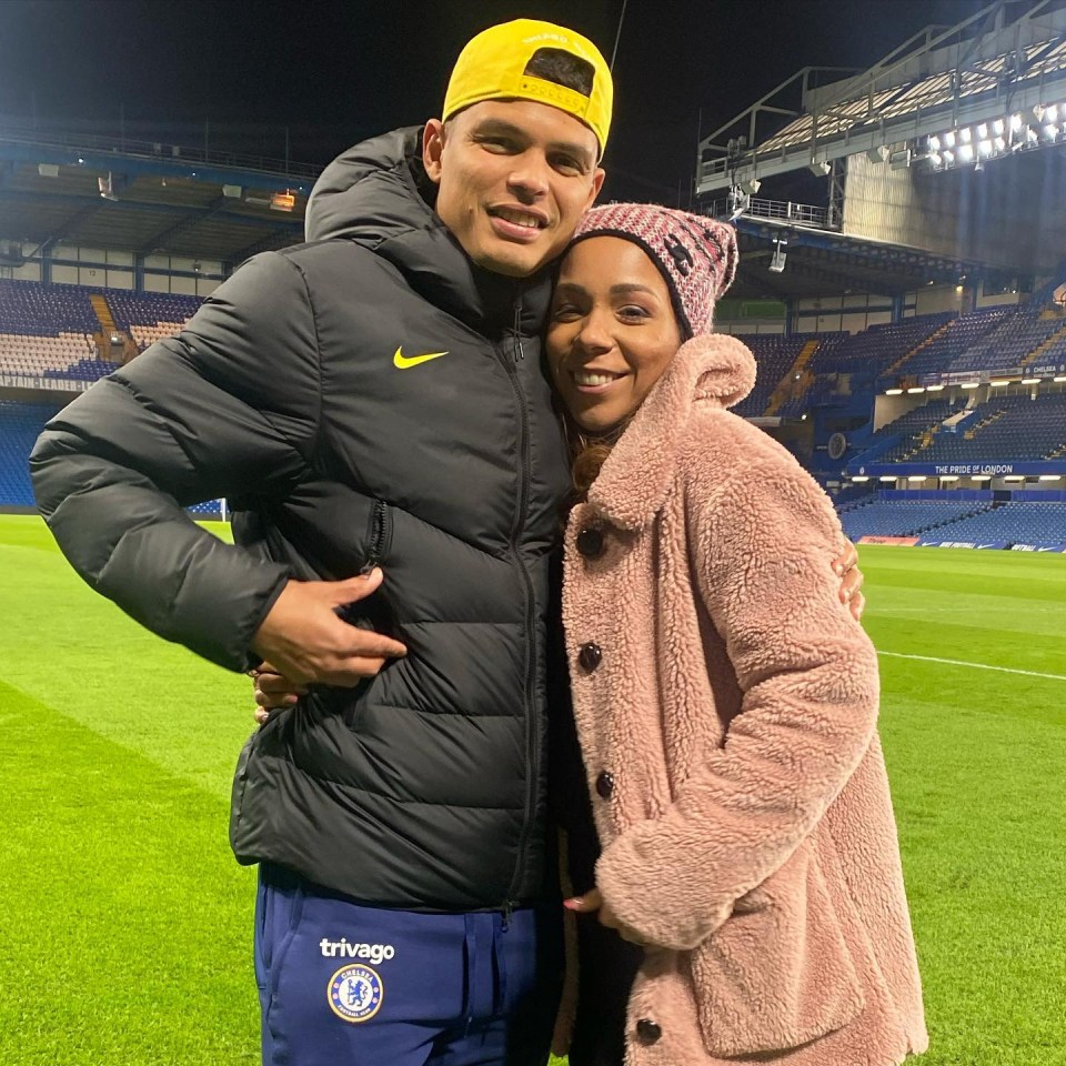 Thiago Silva's wife often voices when she is unhappy with Chelsea