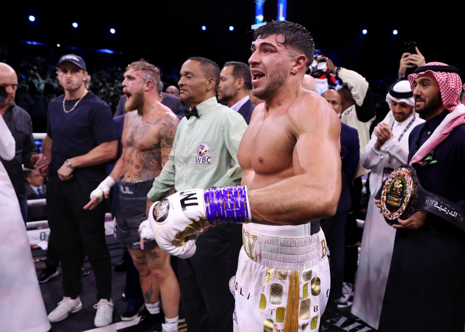 Jake Paul was beaten on points by Tommy Fury