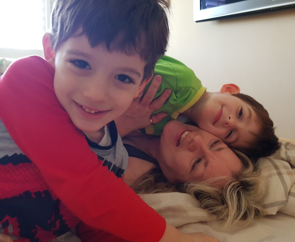 Linda Cantrill sacrificed her career in engineering to look after eight-year-old twins Reddington who has complex needs, and Teddy who has autism