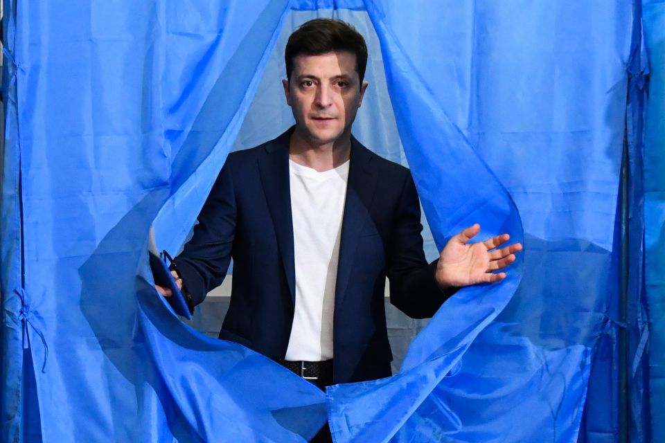 Zelensky was a political outsider when he decided to run for president