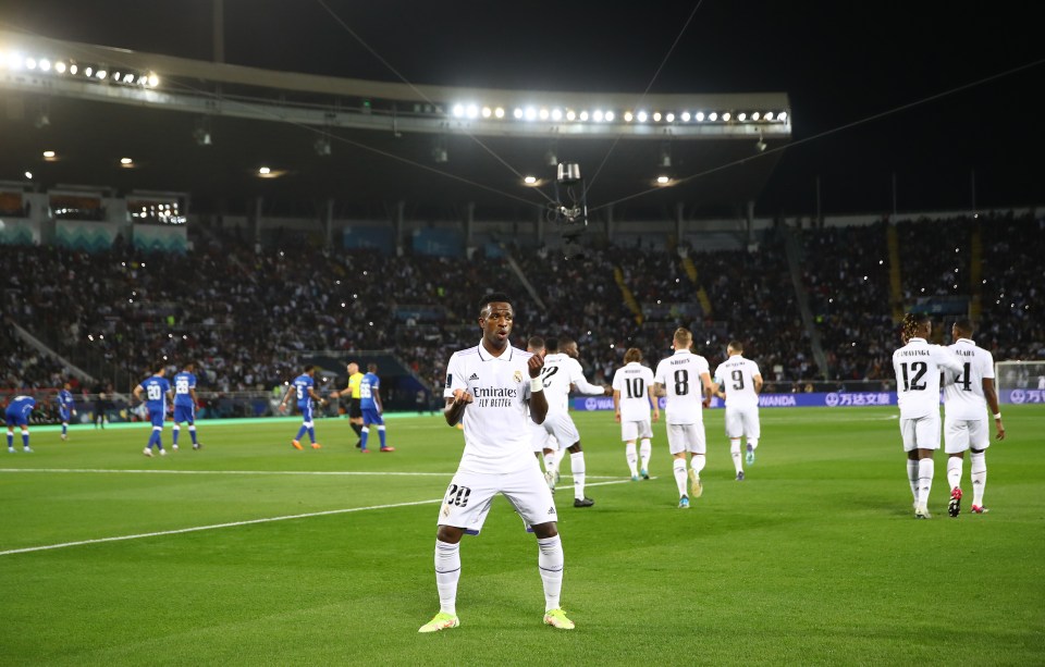 Real have won the Club World Cup five times in the last nine years