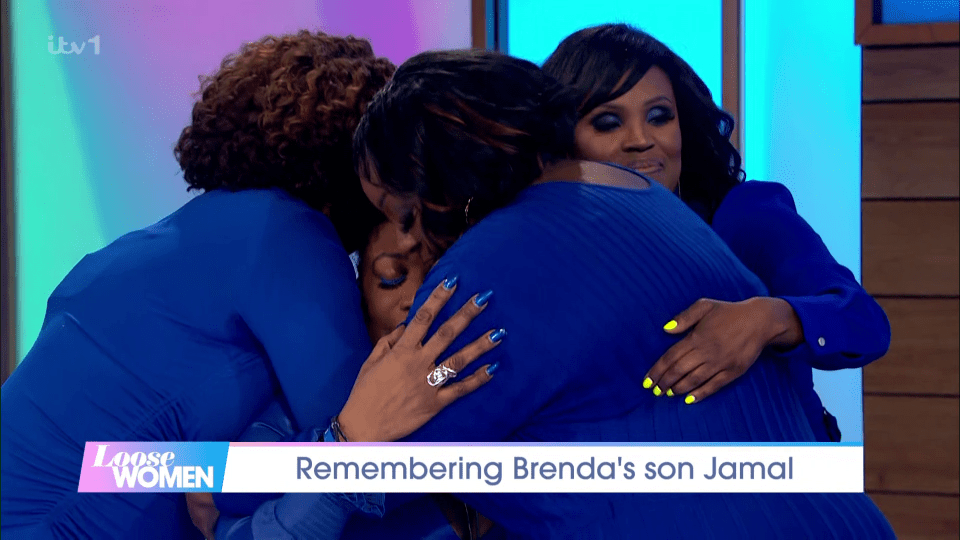 Brenda's Loose Women co-stars rushed to comfort her