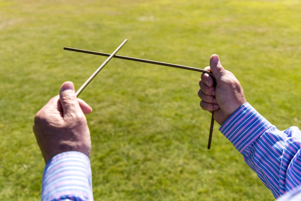 Water companies are still using dowsing rods to detect leaking mains