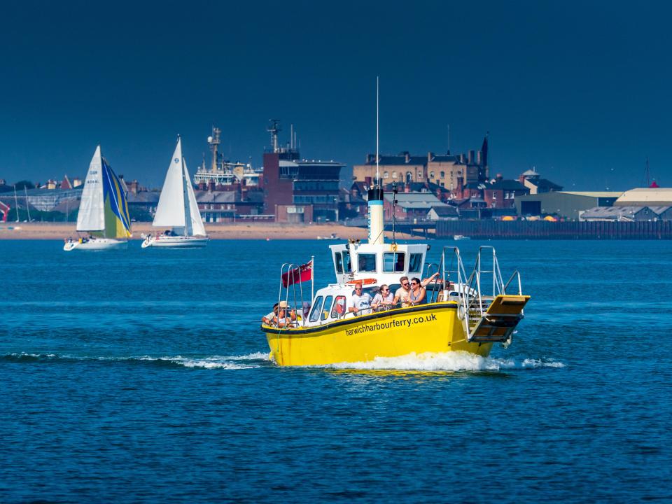 Harwich Ferry port is one of its most exciting features