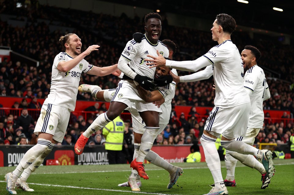 Wilfried Gnonto opened the scoring for Leeds after a minute