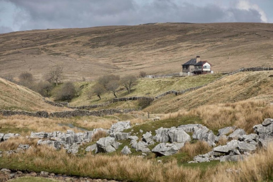 The property is one of the most remote in Britain