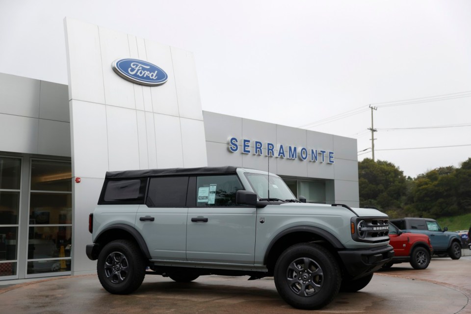 The new Ford Bronco can accelerate from 0-62mph in just 5.4 seconds