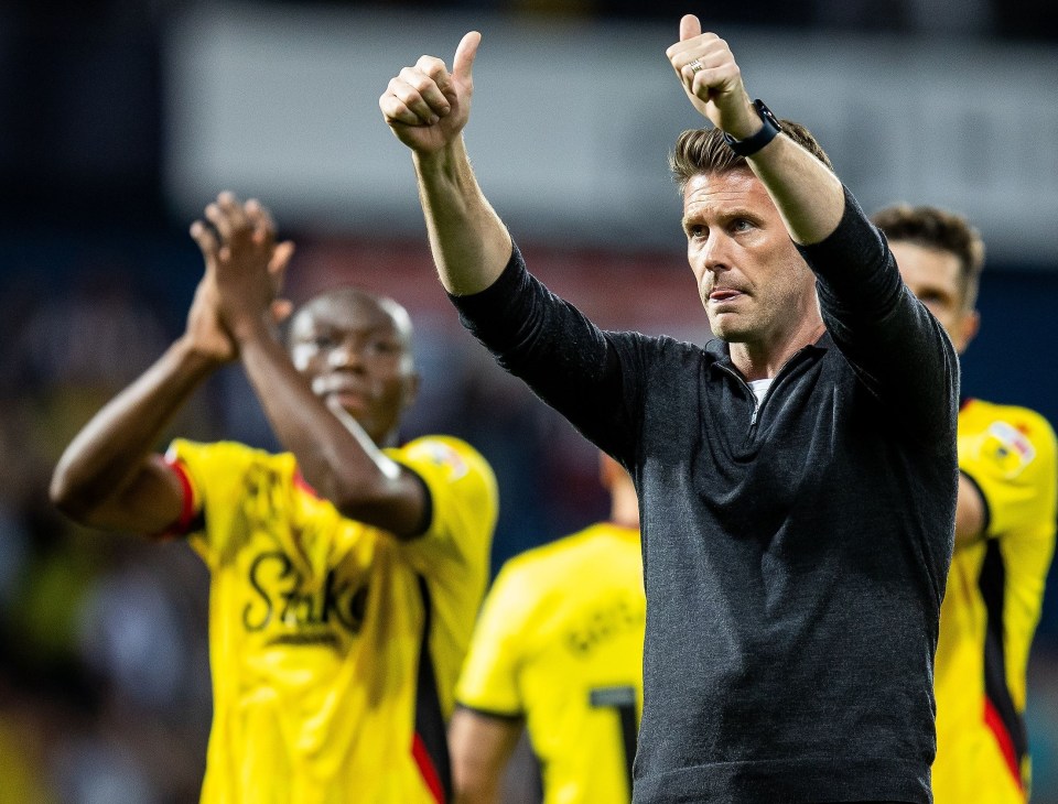 Rob Edwards was trying to change a losing culture at Watford