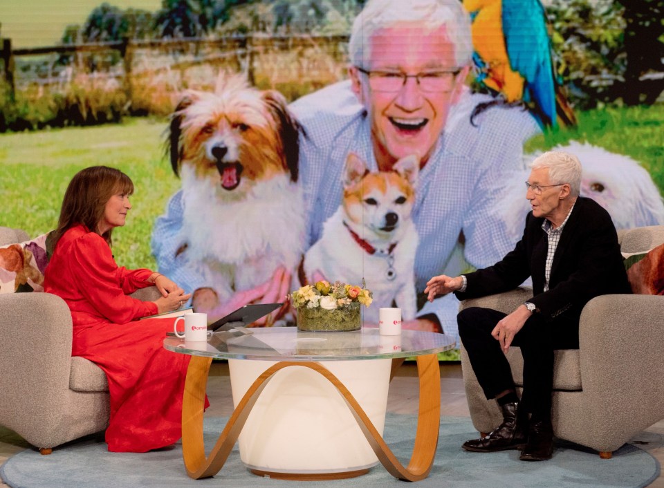 Paul often appeared on ITV to talk about his love of dogs