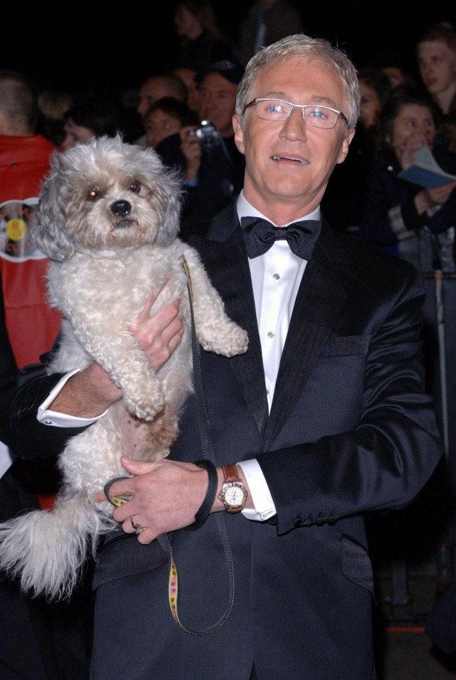 Paul O'Grady and his dog Buster