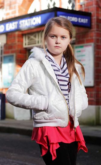 Lacey's younger sister Lily joined EastEnders in 2011