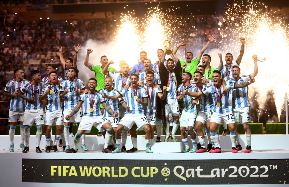 Lionel Messi splashed out £175,000 on gold iPhones for Argentina's World Cup-winning team and staff