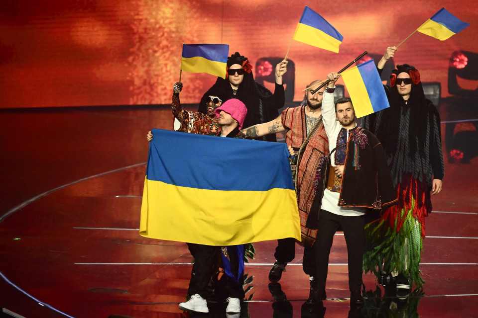 Ukraine's Kalush Orchestra won Eurovision last year