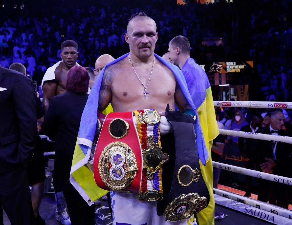 Oleksandr Usyk is closing in on a unification fight with Tyson Fury