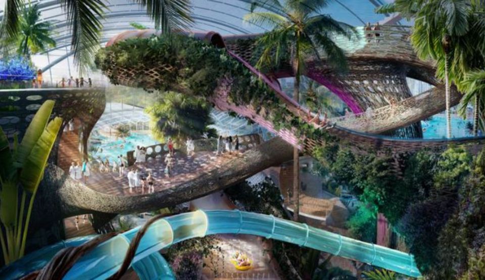 There will even be "living slides" with plants and flowers