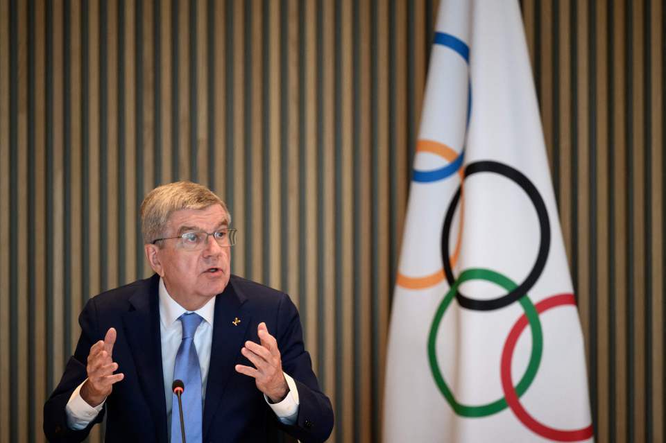 International Olympic Committee president Thomas Bach