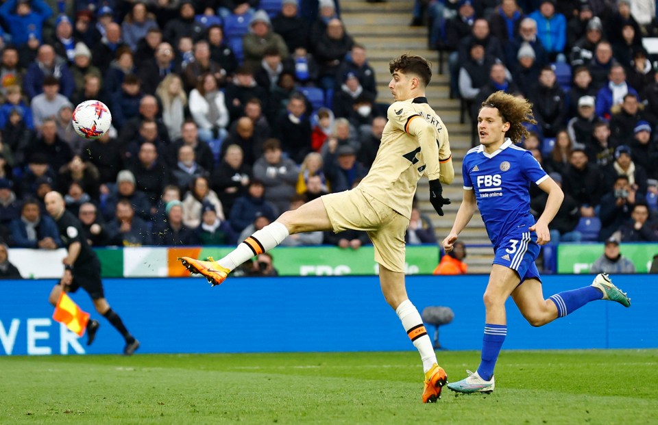 Kai Havertz restored Chelsea's lead with a deft touch