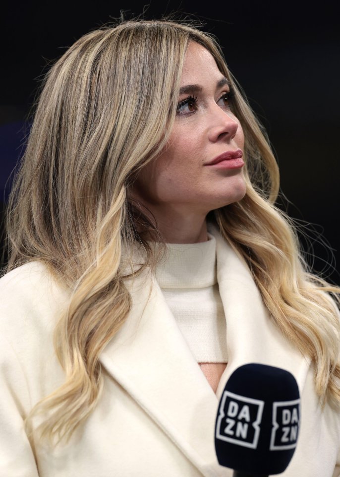 Diletta is a TV presenter for DAZN