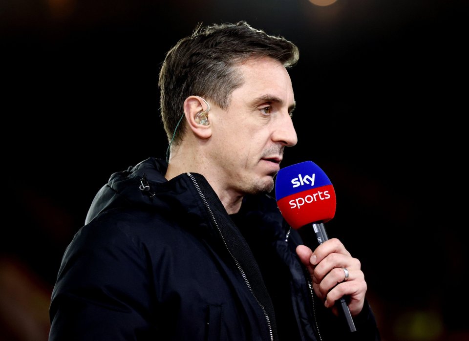 Gary Neville has fired back at Arsenal fans who dug up his criticism of Mikel Arteta last year